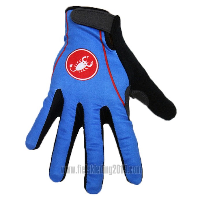 2020 Castelli Handschoenen Met Lange Vingers Blauw Zwart (4)